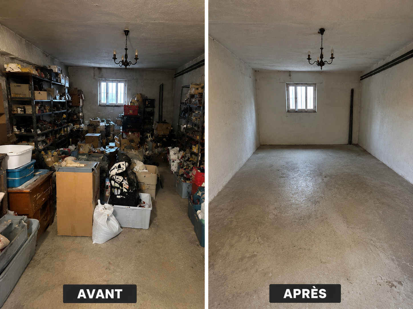 Débarras de cave — Annecy